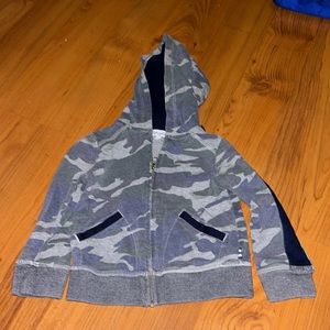 Splendid toddler boys camp zip up size 2t